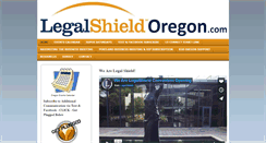 Desktop Screenshot of legalshieldoregon.com